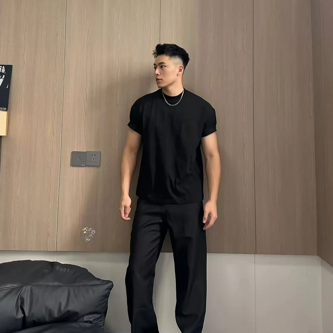 25年夏季新款男女同款T恤百搭户外运动短袖2025-16