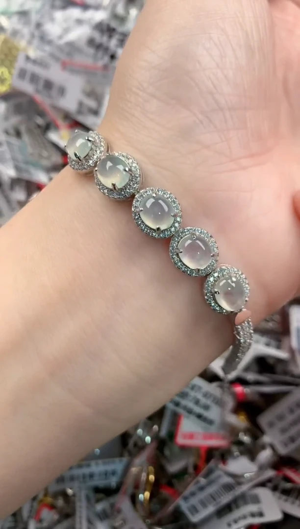 银S925镶嵌戒指翡翠1111---10