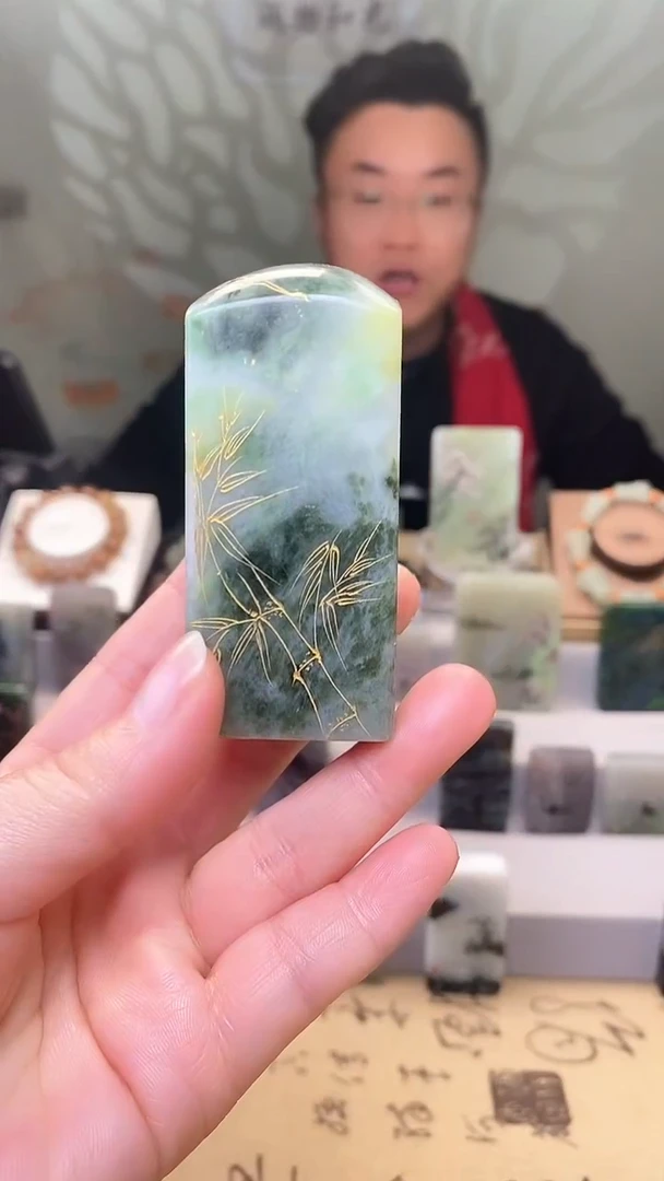 【闪购商品】独山玉印章未镶嵌15