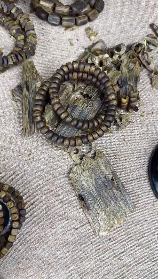 沉香沉香碎屑油叶子双圈算盘08B13多样性发一