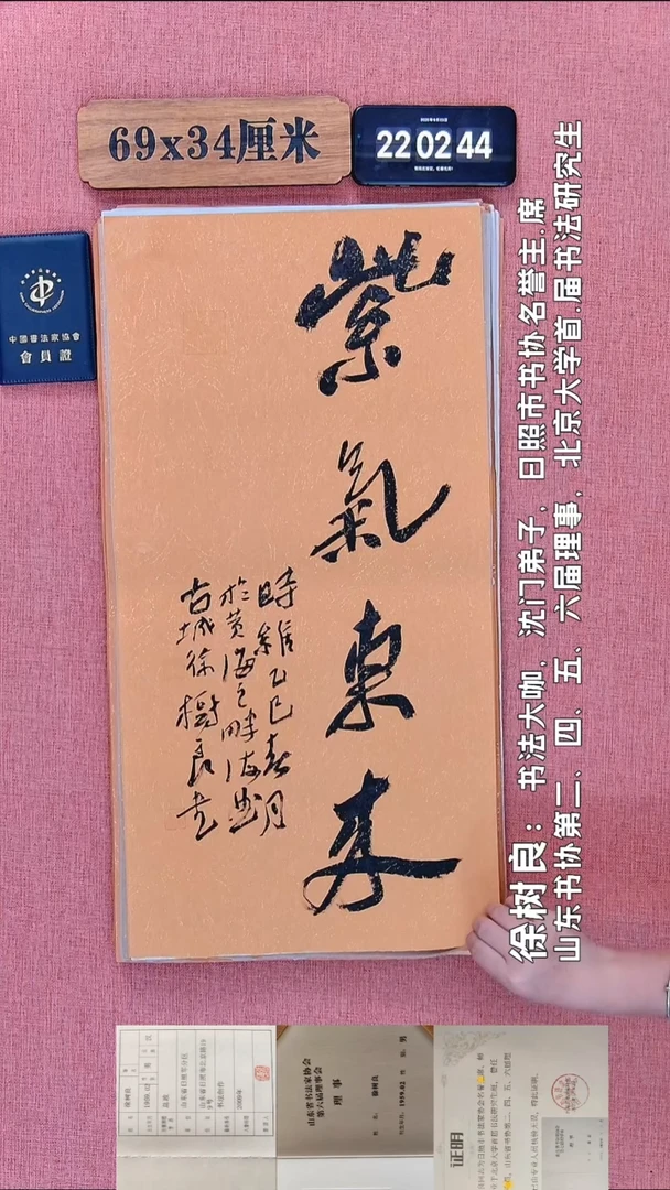 书法244         徐老师书法作品