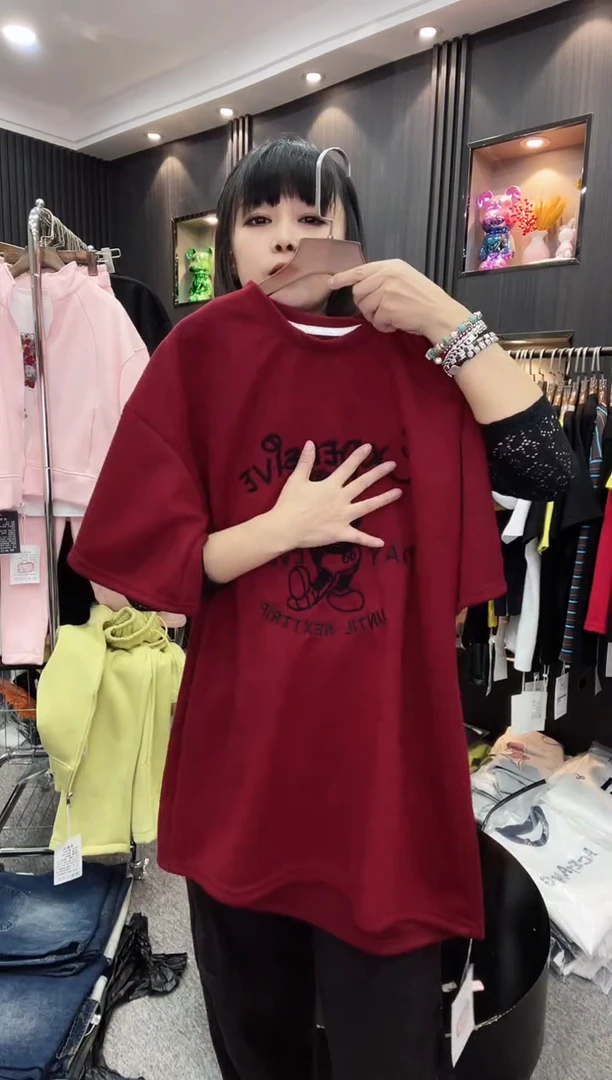 0295红米奇短袖--均码