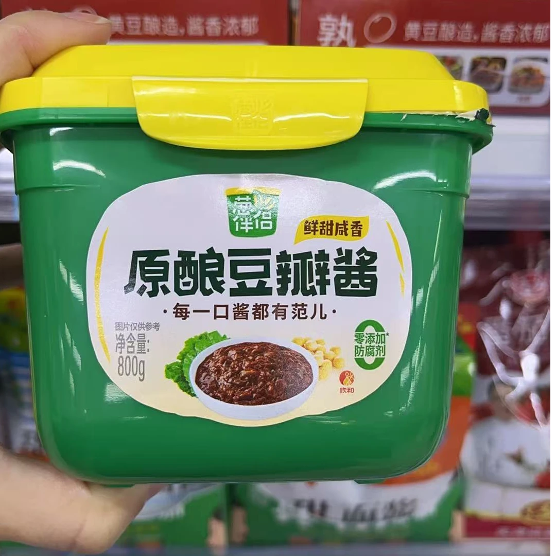 欣和葱伴侣六月香豆瓣酱800g（商超）