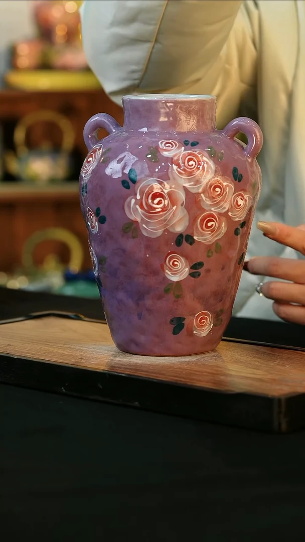 【闪购商品】杯手绘心瓷陶瓷浮力