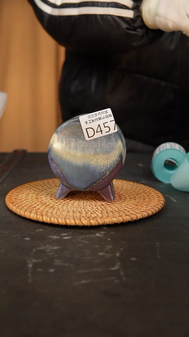 【闪购商品】瓷片景德镇泥泥陶瓷多肉花盆