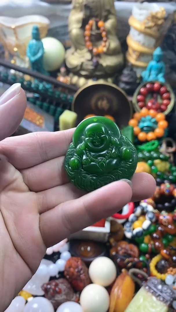 【闪购商品】和田玉（碧玉）主播推荐主播推荐未镶嵌 