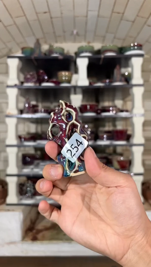 摆件精品窑变钧瓷茶器
