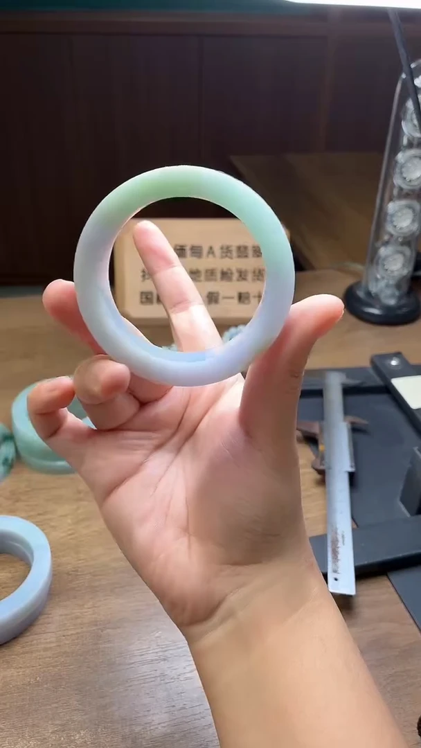 未镶嵌手镯定制翡翠芷*定制分单