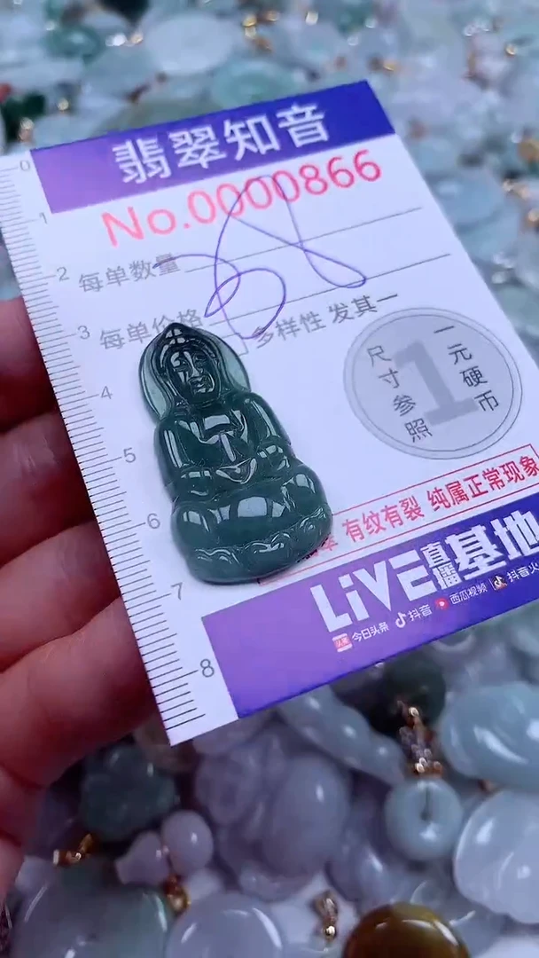 吊坠(不含链)未镶嵌翡翠866