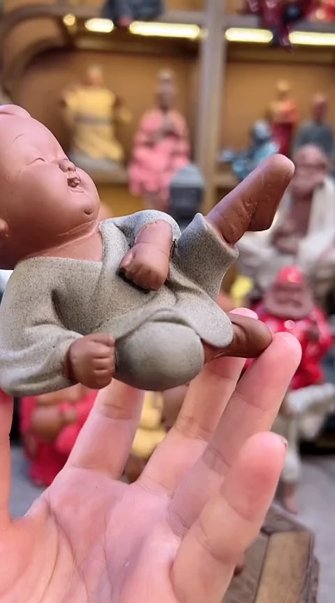 紫砂茶宠器闵茶宠摆件