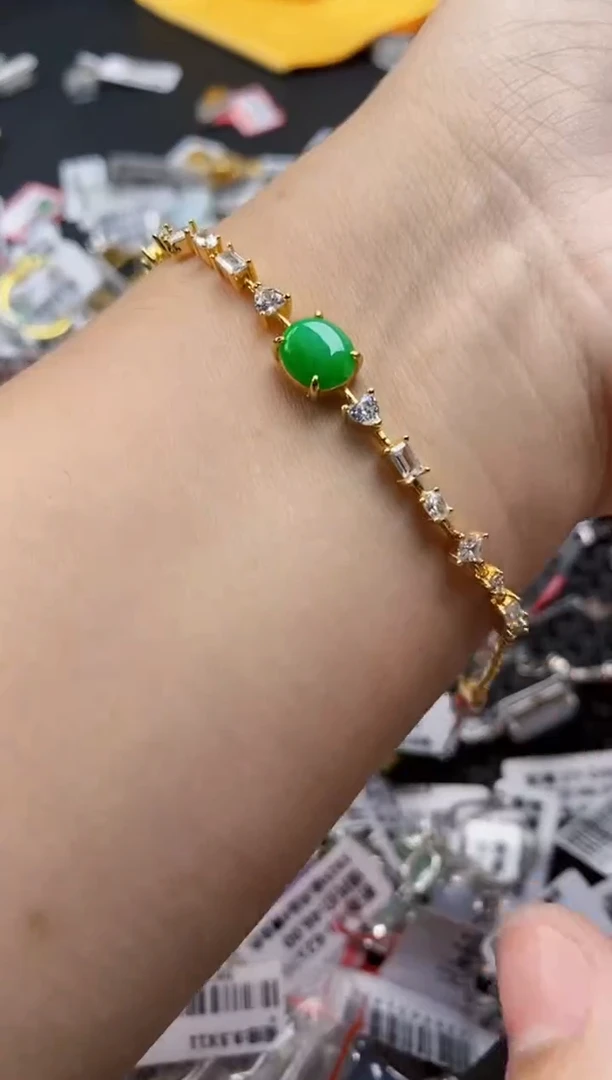 翡翠戒指银S925镶嵌100000   4