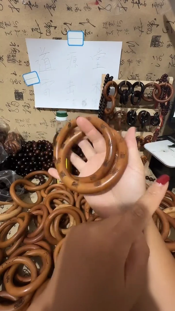 枣木乾坤圈80圈口一物一拍