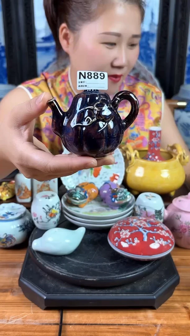摆件景德镇陶瓷仿古摆件N889