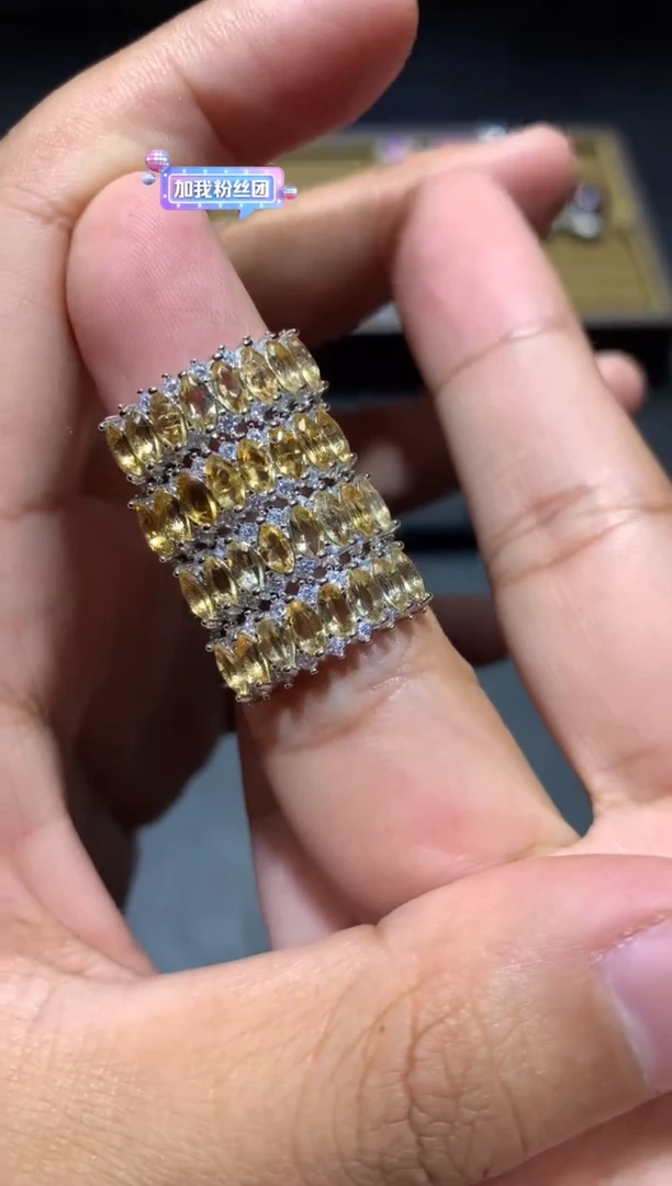 未镶嵌戒指水晶Y16【多样性发其一】