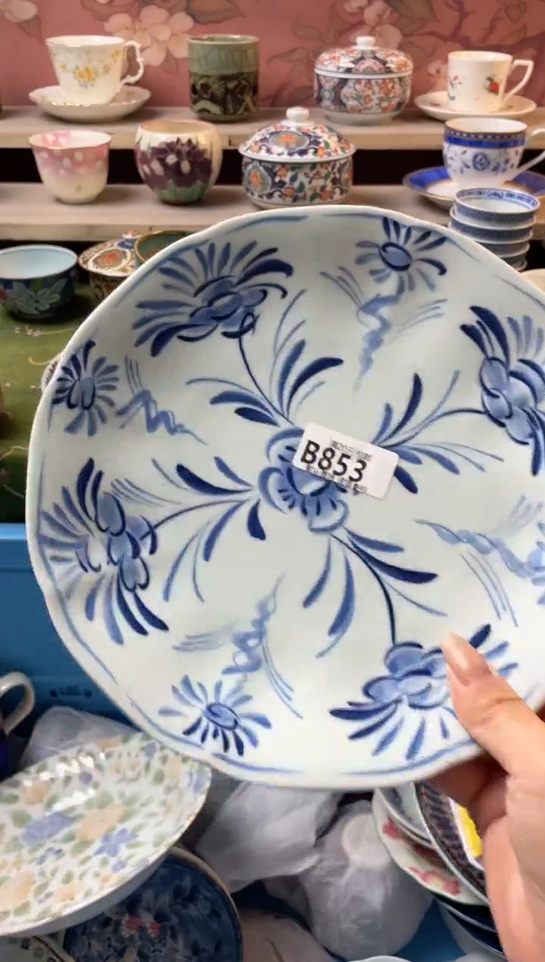 瓷片楠****车瓷器瓷器B853