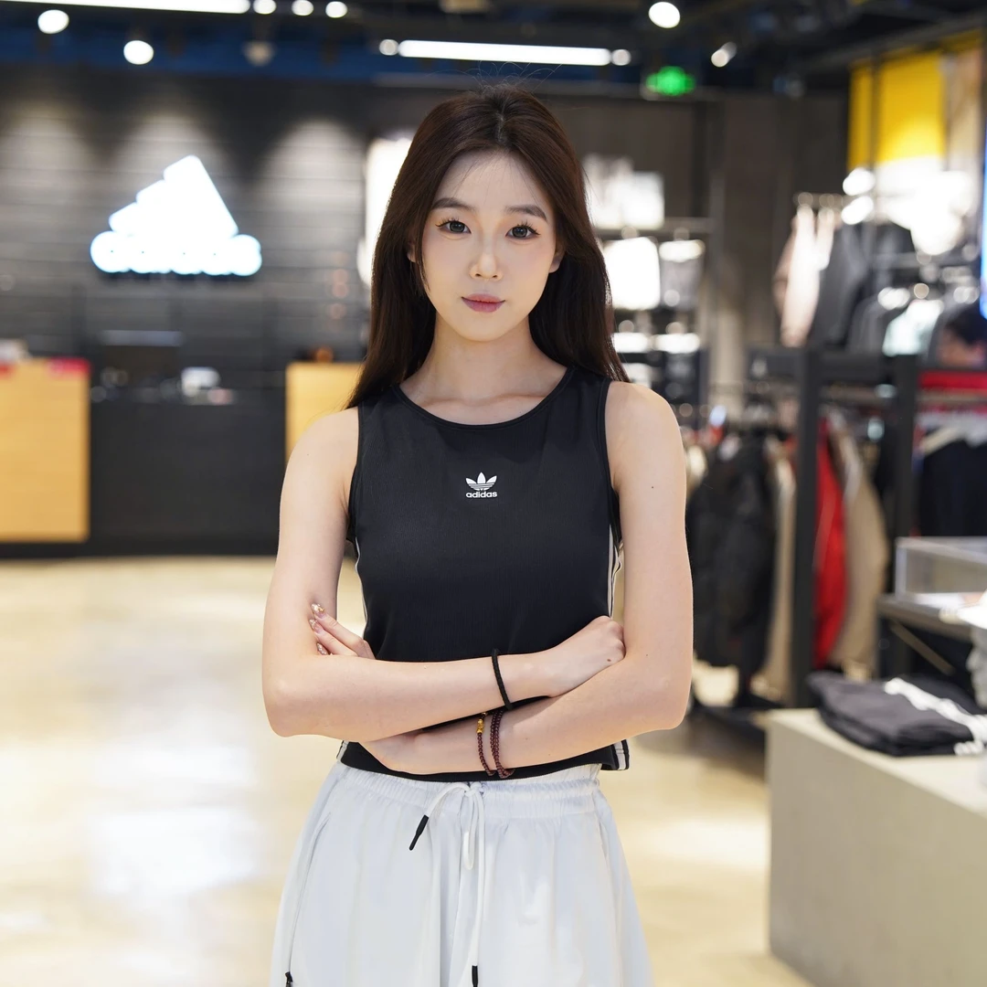 adidas/阿迪达斯【商场同款】三叶草女子运动休闲无袖背心KB6417