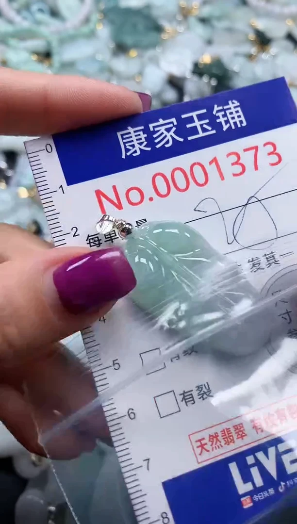 颈饰未镶嵌翡翠1373