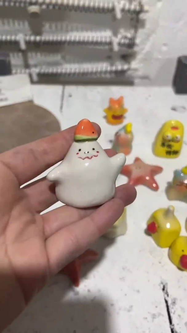 【闪购商品】摆件170纯手工微瑕陶瓷摆件