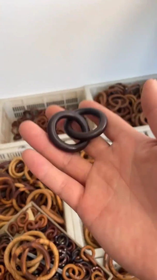 【闪购商品】木枣木 玉华小乾坤圈 刻六七星