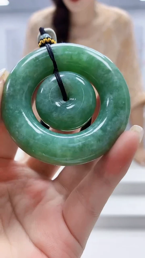 定制翡翠未镶嵌4829ms-毛货119扣子