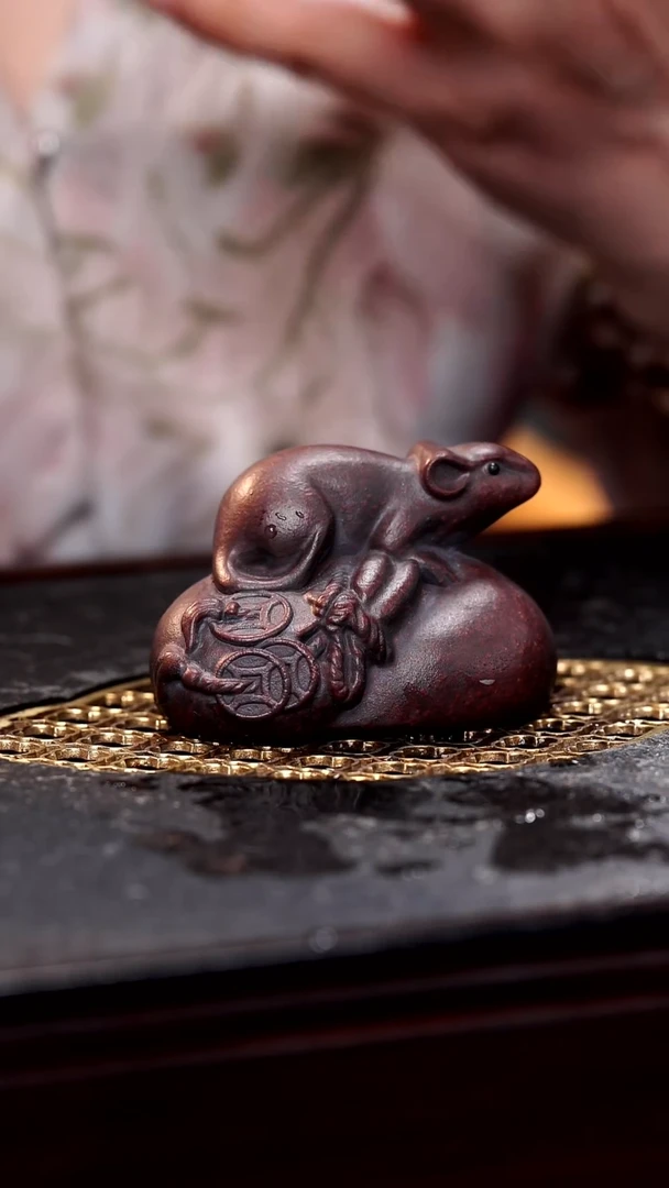 茶杯紫砂宜兴紫砂精品茶宠2