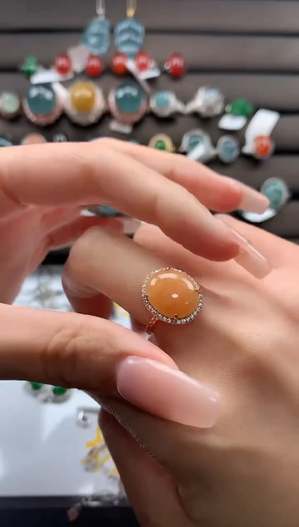 【闪购商品】翡翠戒指银S925镶嵌321321312