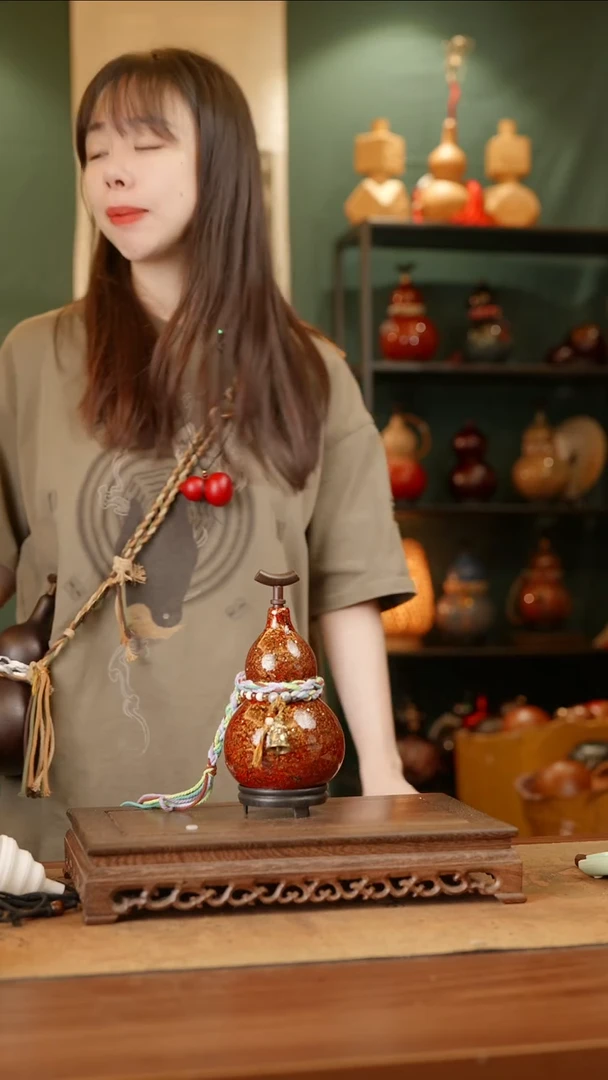 69号精品天然大漆酒葫芦一物一拍~