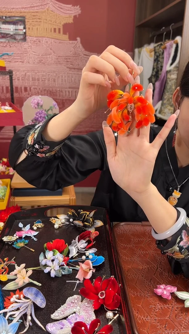【闪购商品】刺绣苏绣世家非遗手工（胸针）
