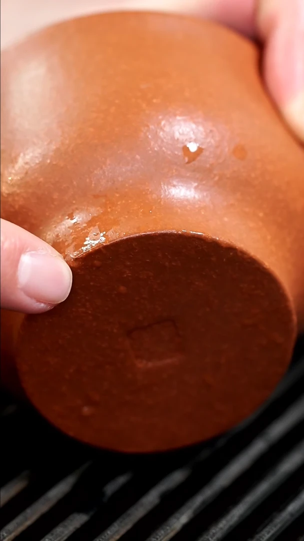 【闪购商品】紫砂茶壶杯底有点微微磕碰微瑕降坡泥六两杯