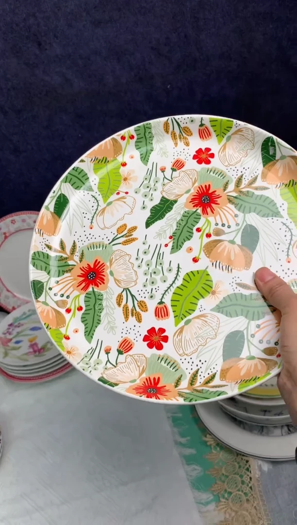 【闪购商品】瓷片陶瓷原单CC476餐具1个大