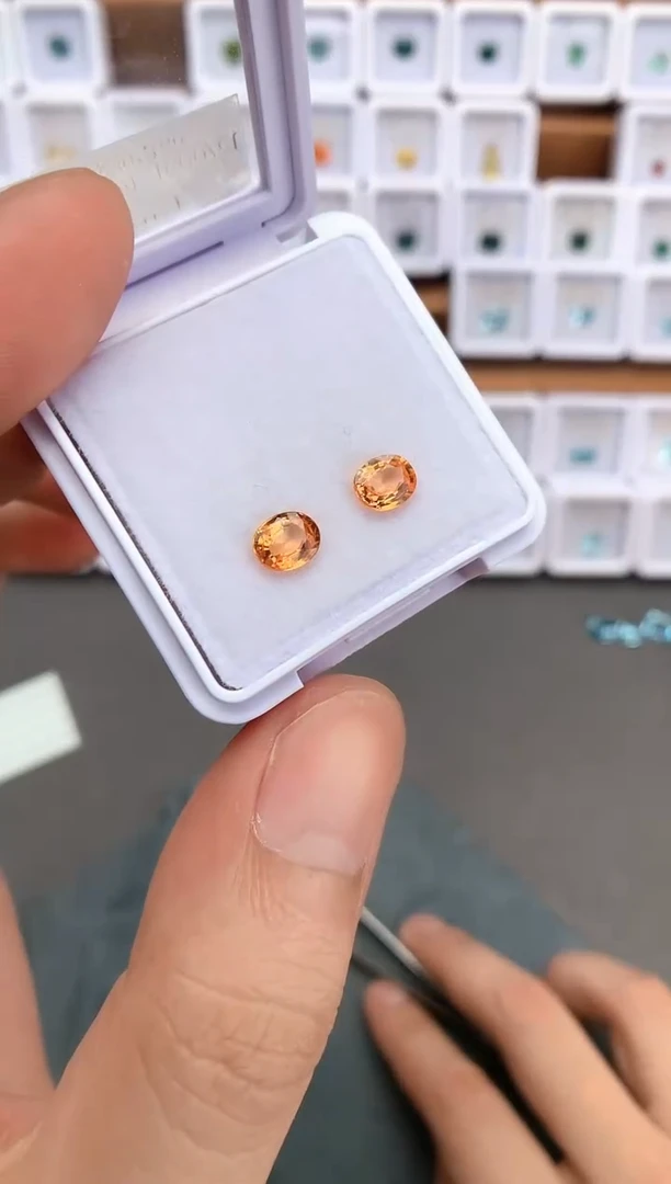 未镶嵌裸石定制石榴石1.68ct 芬达 12021