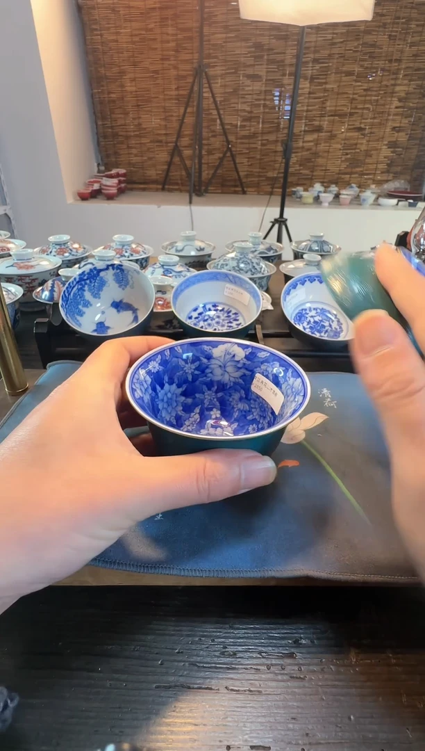 【闪购商品】景德镇手工手绘陶瓷茶具
