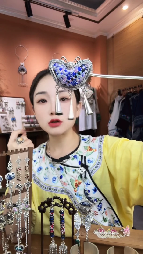 刺绣纯手工民族风发簪