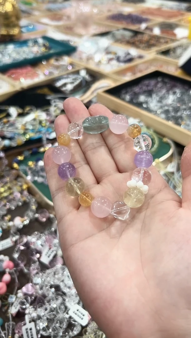 未镶嵌手链水晶多样性发一5