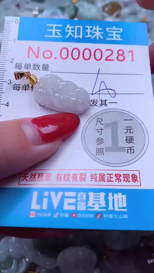 吊坠(不含链)未镶嵌翡翠281