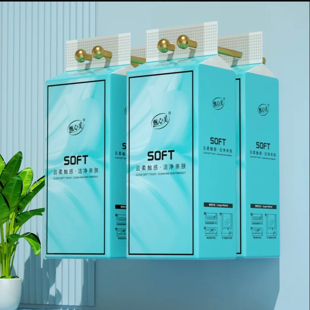 【12提】悬挂式抽纸纸巾大包家用厕所擦手卫生厕纸实惠装整箱批发