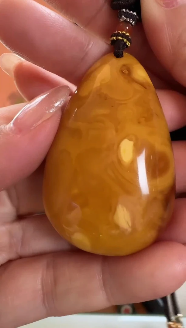 未镶嵌颈饰蜜蜡2116天然珠宝蜜蜡奇石假一罚十
