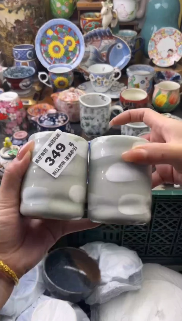 瓷片黑****）349号九姑娘工艺品瓷器