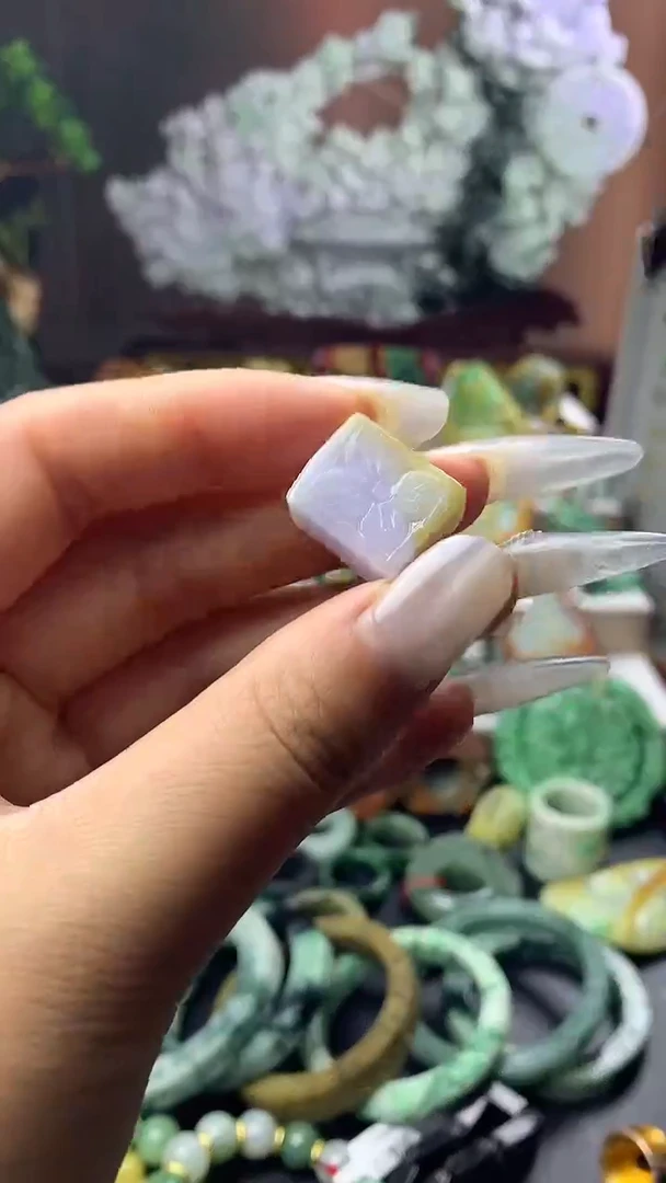吊坠(不含链)未镶嵌翡翠天然翡翠A货19
