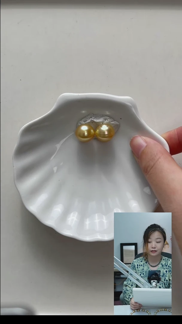 未镶嵌海水珍珠裸珠11-13mm海水珍珠金珠裸珠