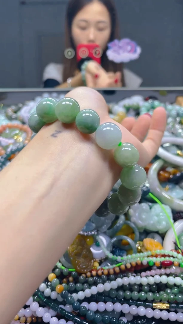 颈饰未镶嵌翡翠13MM/G/翡翠A货，一件也是批发价