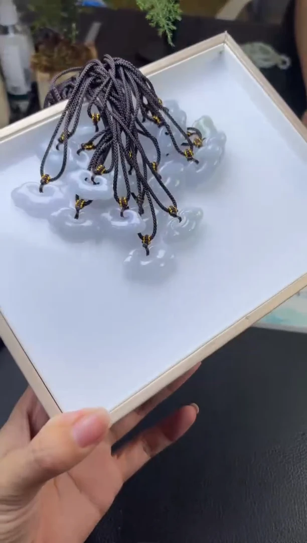 未镶嵌挂件翡翠多样性发一件R703109