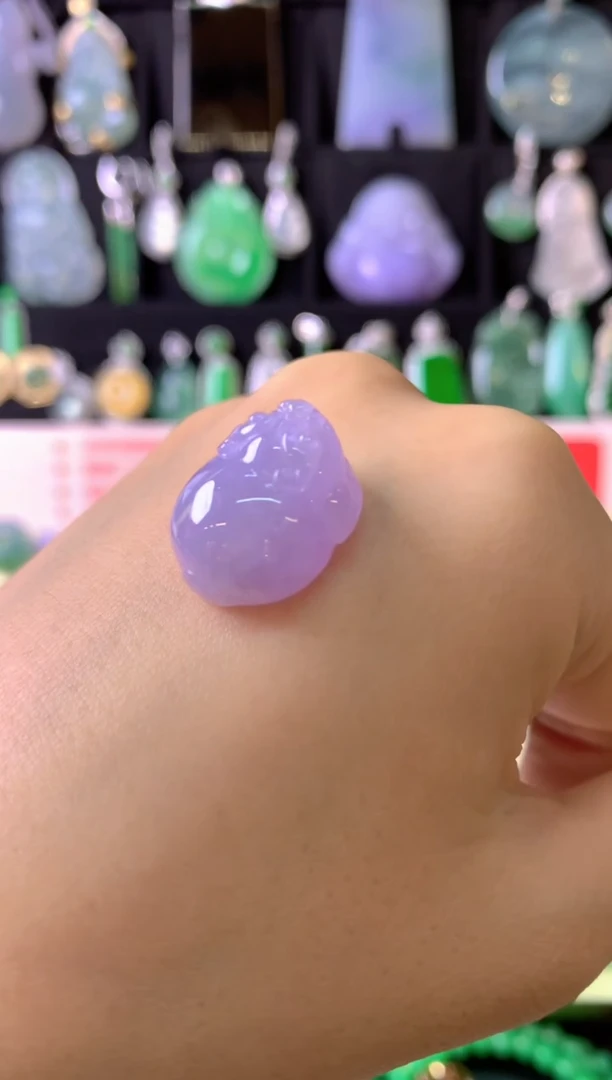 定制翡翠未镶嵌1裸玉（客户意向镶嵌）