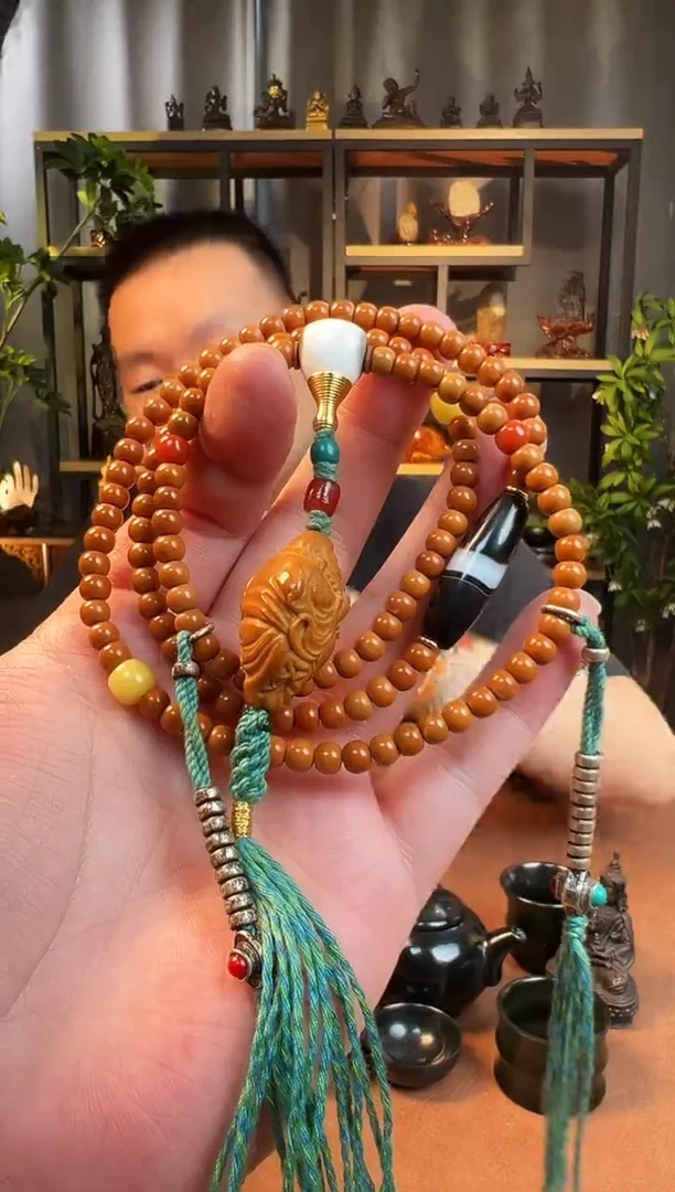未镶嵌橄榄核手串木带宝串