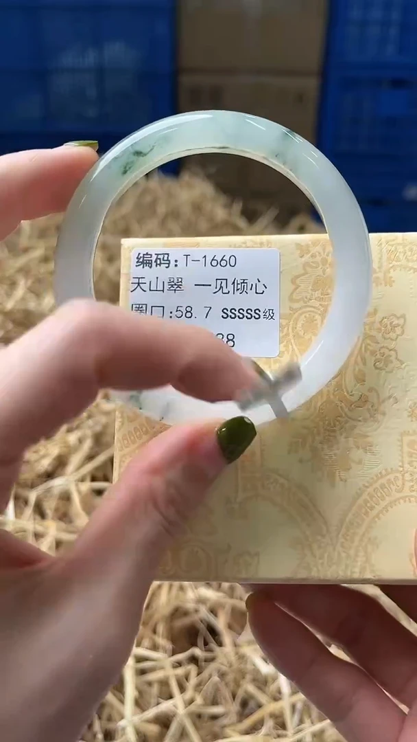 未镶嵌手镯石英质玉T1660