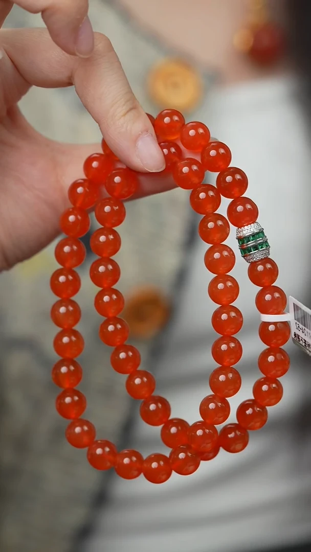 未镶嵌R10（多样性发一件）南红玛瑙项链