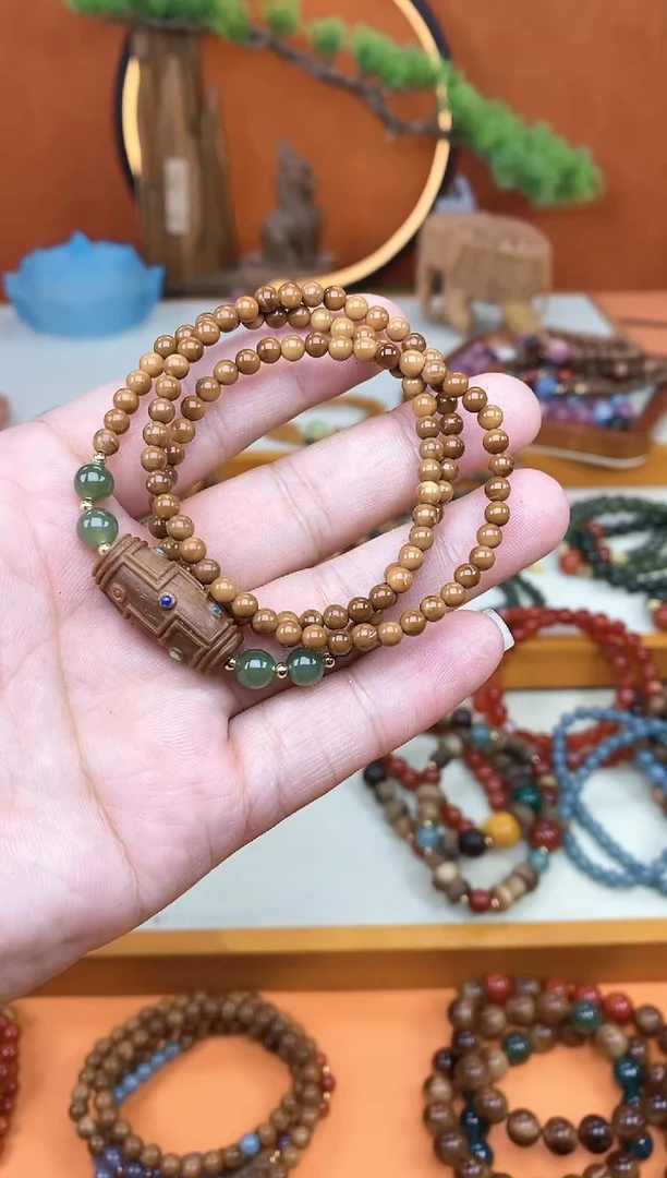 【闪购商品】库克手串未镶嵌04多圈小天