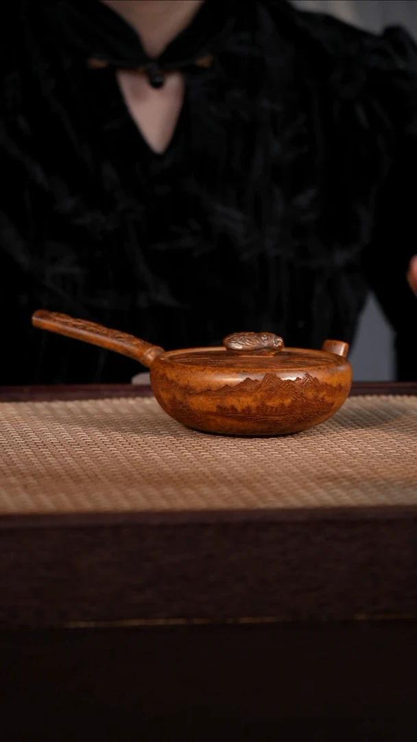 茶壶紫砂柴烧 150cc