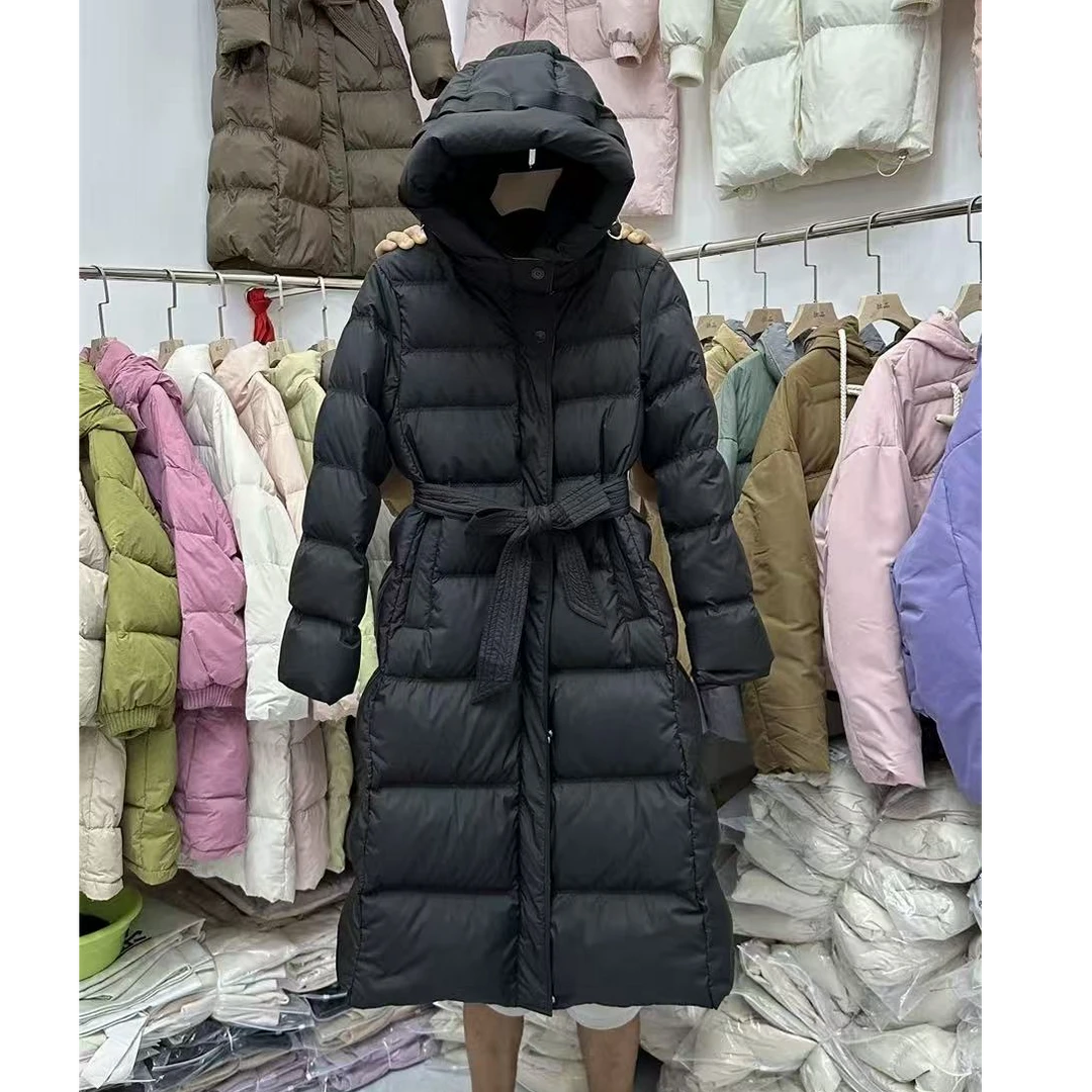 #2517 冬季新款韩版时尚设计感外套长款-衣长107 L