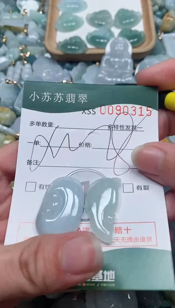 【闪购商品】翡翠颈饰未镶嵌闪购商品0090315